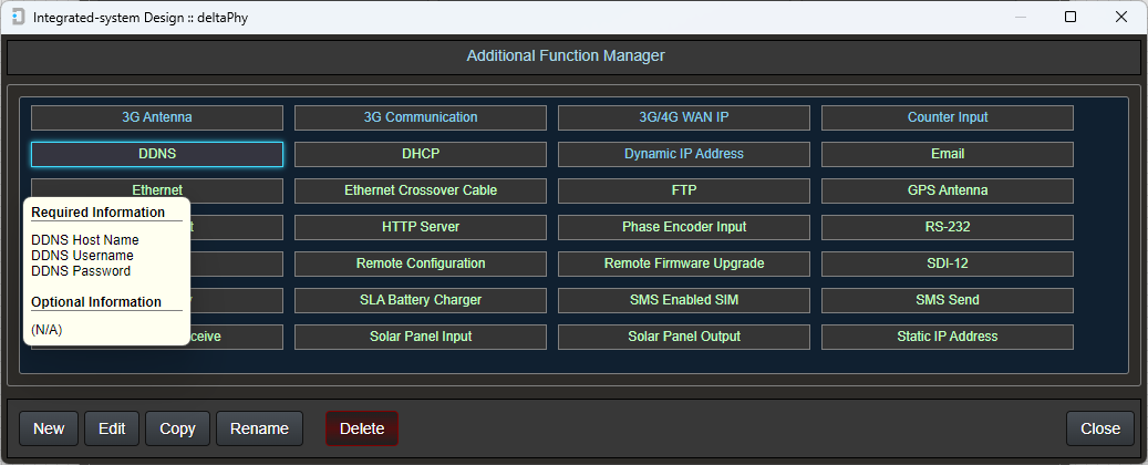 image of additional function dialog