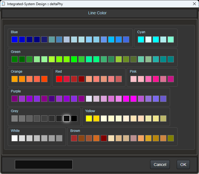 image of color picker dialog