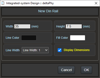 Mounting a dinrecess component to a dinrail