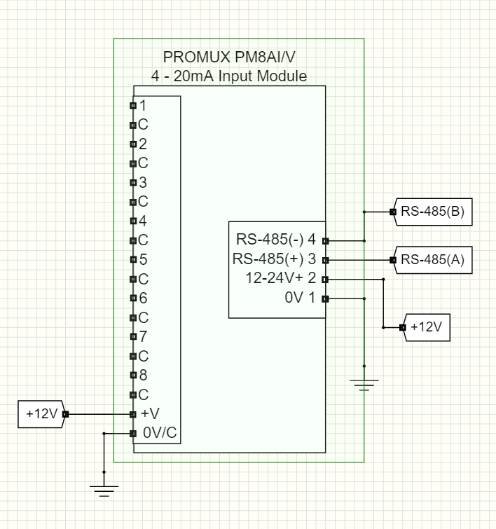 image of component highlighted in green