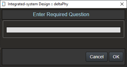 image of Add Require Question dialog